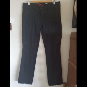UNIONBAY Black Slim Fit Cargo Pants